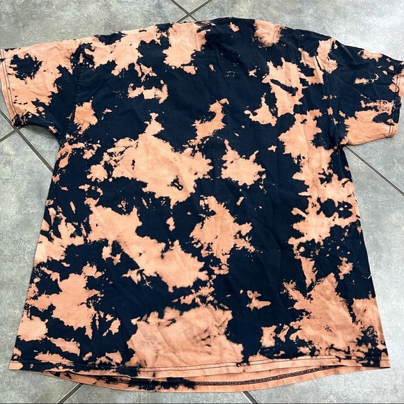 AC/DC Highway To Hell Tie Dye Graphic Band Tee XL Unisex Adult Preppy Grunge - Picture 5 of 7